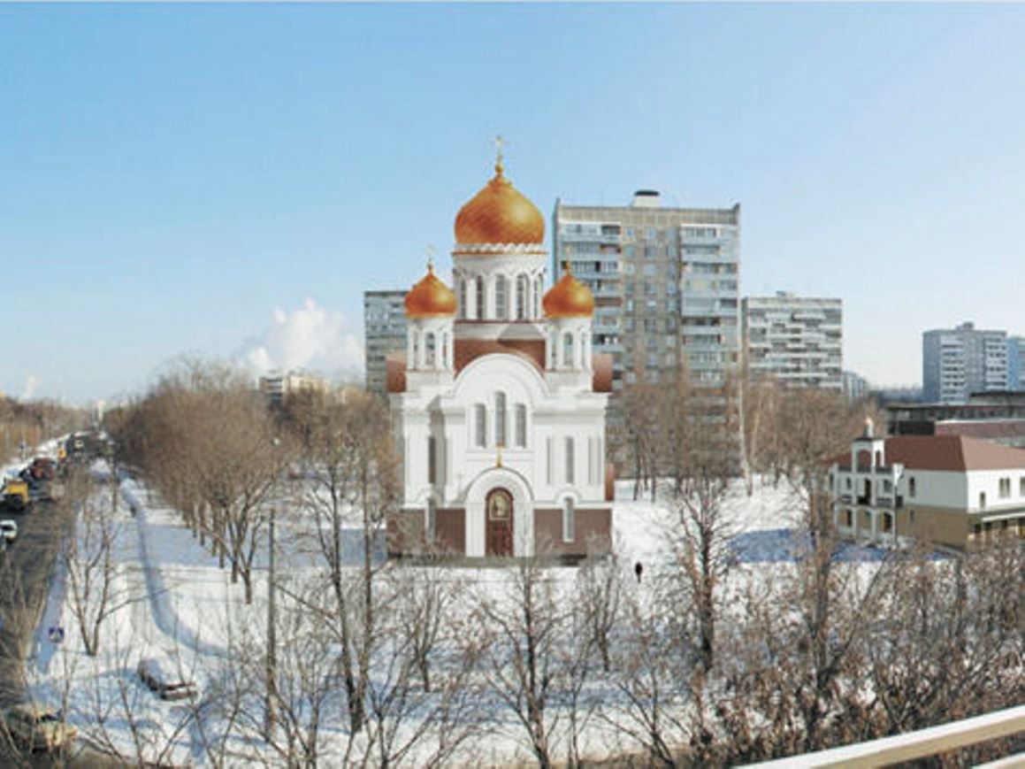 Храм на Кетчерской улице в Москве