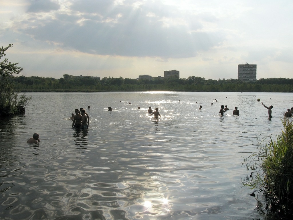 Храм на святом озере в Косино