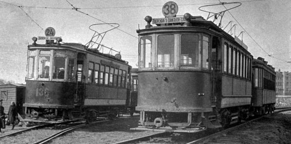Конечная станция «Дангауэровская слобода» 1935г.