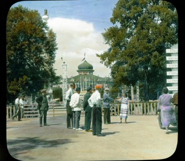 Парк  Сокольники.  Зелёный  театр.  1931  год