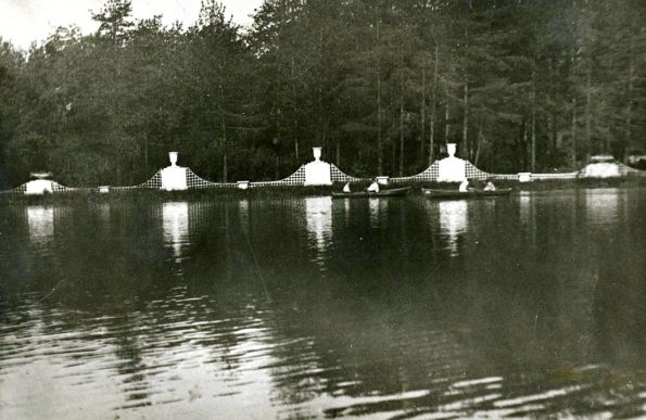 Измайловский парк. Большой пруд 1936г.