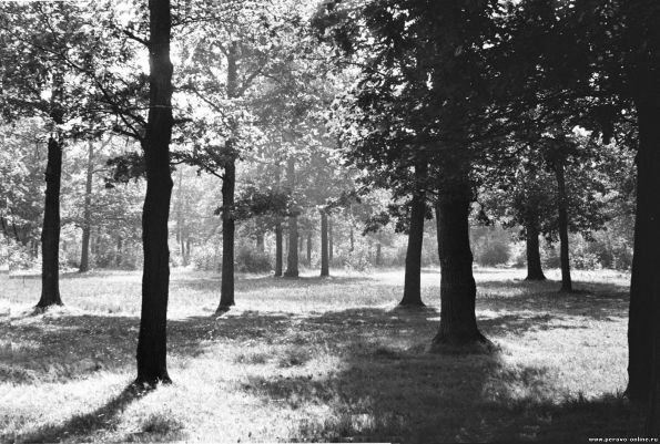Парк Кусковово 1966 год.