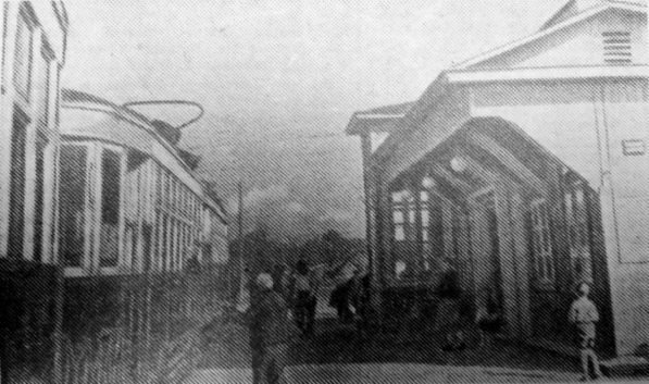 Трамвайная станция «Новогиреево» 1939г.