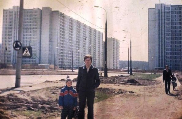 Первый район в СССР построенный в чистом поле - Новокосино! 1988г.