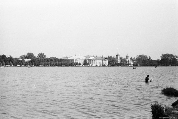 Кусковский парк. Дворцовый пруд 1966