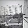 Вид на дом 5, кор.1 по улице Саянская 1981г.