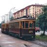 Старый трамвай на Шоссе Энтузиастов 1995г.