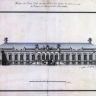 Вариант проекта дворца 1730г.